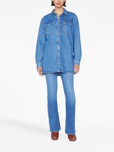 FRAME Le Mini mid-rise bootcut jeans - Blauw