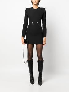 Versace Mini-jurk met print - Zwart