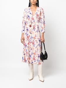 forteforte Forte Forte Jurk met bloemenprint - Beige