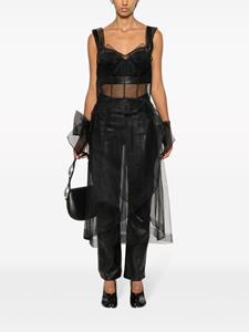 maisonmargiela Maison Margiela Jurk met strikdetail - Zwart