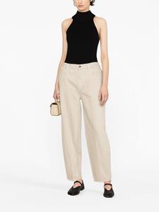 TOTEME High waist jeans - Beige