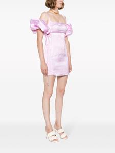 Jacquemus Mini-jurk met pofmouwen - Roze