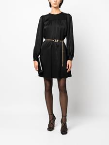 michaelmichaelkors Michael Michael Kors Mini-jurk met satijnen afwerking - Zwart