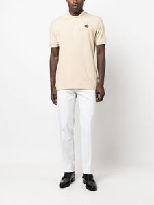 philippplein Philipp Plein Piqué poloshirt - Beige
