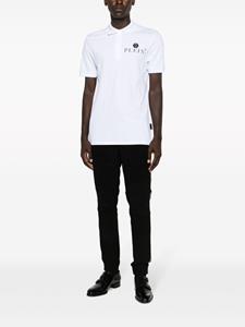 philippplein Philipp Plein Piqué poloshirt - Wit