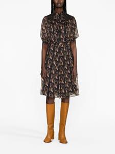 ETRO Mini-jurk met paisley-print - Zwart
