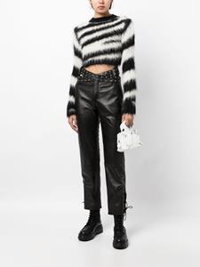 Monse Leren broek - Zwart