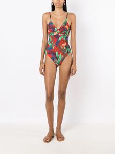 lygia&nanny Lygia & Nanny Badpak met print - Rood