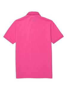 purplebrand Purple Brand Poloshirt met logoplakkaat - Roze