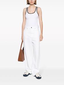 WARDROBE.NYC Low waist jeans - Wit