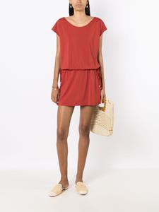 lygia&nanny Lygia & Nanny Shiva mini-jurk met verstelbare taille - Rood