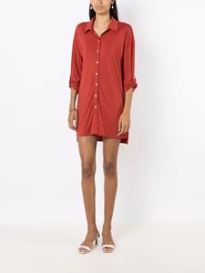 lygia&nanny Lygia & Nanny Meline blousejurk met lange mouwen - Rood