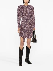 MARANT ÉTOILE Dulce floral-print minidress - Paars