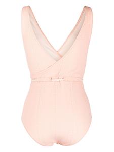 lisamariefernandez Lisa Marie Fernandez Badpak met ceintuur - Roze