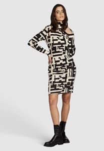 MARC AUREL Jerseykleid mit Stehkragen