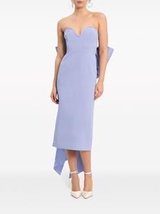 Rebecca Vallance Annabelle strapless midi dress - Paars