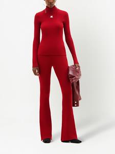 Courrèges Flared broek - Rood