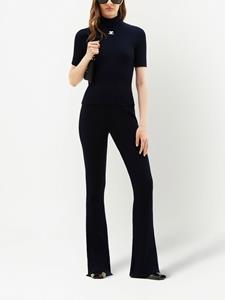 Courrèges Flared broek - Zwart