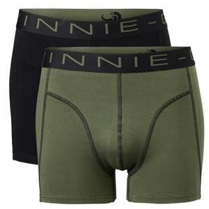 Vinnie-G Boxershorts 2-pack Black / Forest Green-XXL