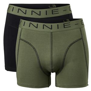 Vinnie-G Boxershorts 2-pack Black / Forest Green Combo-M
