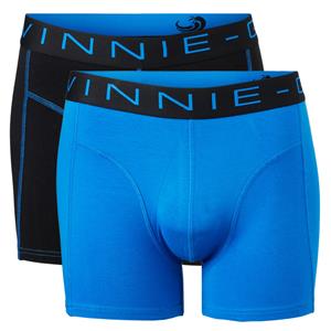 Vinnie-G Boxershorts 2-pack Black Blue / Blue-XXL