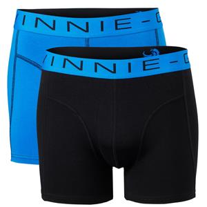 Vinnie-G Boxershorts 2-pack Black/Blue Combo-S