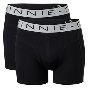 Vinnie-G Boxershorts 2-pack Black/Grey-M