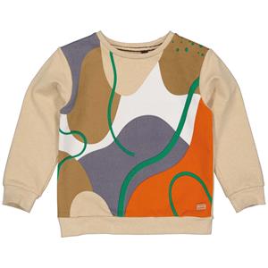 Quapi Jongens sweater - Ajay - Zand melee