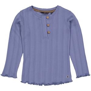 LEVV Little Meisjes shirt - Ginya - Maan blauw