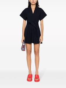 Kenzo Geplooide mini-jurk - Blauw