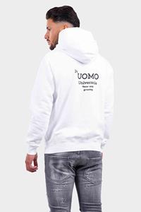 24uomo Universale Hoodie Wit