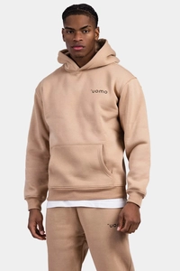 24 Uomo Basic Hoodie Mokka