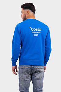 24uomo Universale Sweater Kobalt Blauw