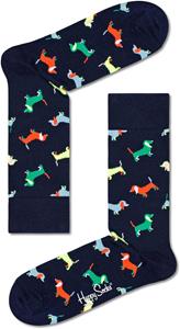 Happy Socks Donkerblauwe Money Money Crew Sokken