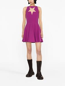 versacejeanscouture Versace Jeans Couture Uitgesneden mini-jurk - Paars