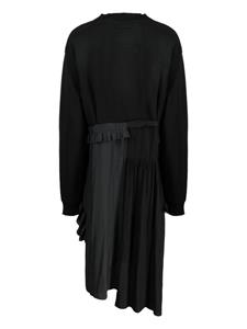 maisonmiharayasuhiro Maison MIHARA YASUHIRO Blousejurk met geborduurd logo - Zwart