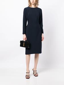 Sachin & Babi Dee gathered midi dress - Blauw