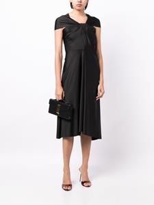 victoriabeckham Victoria Beckham Jurk met kapmouwen - Zwart