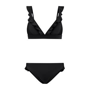 Shiwi Triangle Bikini With Ruffles