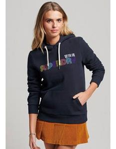 Superdry Hoodie VINTAGE RETRO RAINBOW HOOD