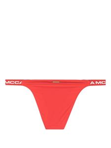 stellamccartney Stella McCartney Bikinislip met logoprint - Rood