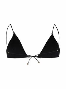 stellamccartney Stella McCartney Triangel bikinitop - Zwart