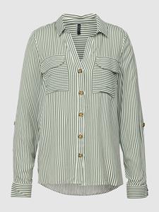 Vero Moda Langarmbluse "VMBUMPY L/S SHIRT NEW WVN GA NOOS"