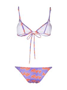 natashazinko Natasha Zinko Bikini met print - Paars