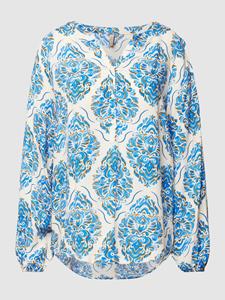 soyaconcept Blusenshirt SC-MELENE 2 BRIGHT BLUE COMBI