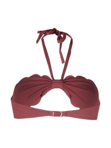 Marysia Bikinitop met halternek - Rood