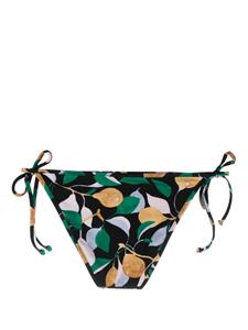 ladoublej La DoubleJ Bikinislip met print - Zwart