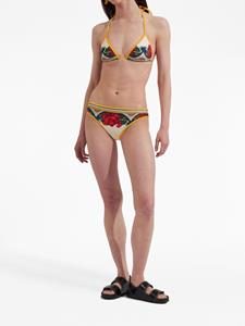 ladoublej La DoubleJ Bikinislip met print - Beige