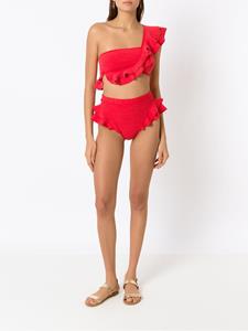 clubebossa Clube Bossa Bikinitop met ruches - Rood
