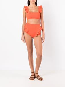 clubebossa Clube Bossa Bikinitop met vierkante hals - Oranje